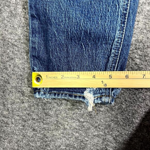 Lucky Brand Jeans Womens 0/25 Sienna Slim Boyfriend Blue Denim Casual Distressed - Picture 8 of 11